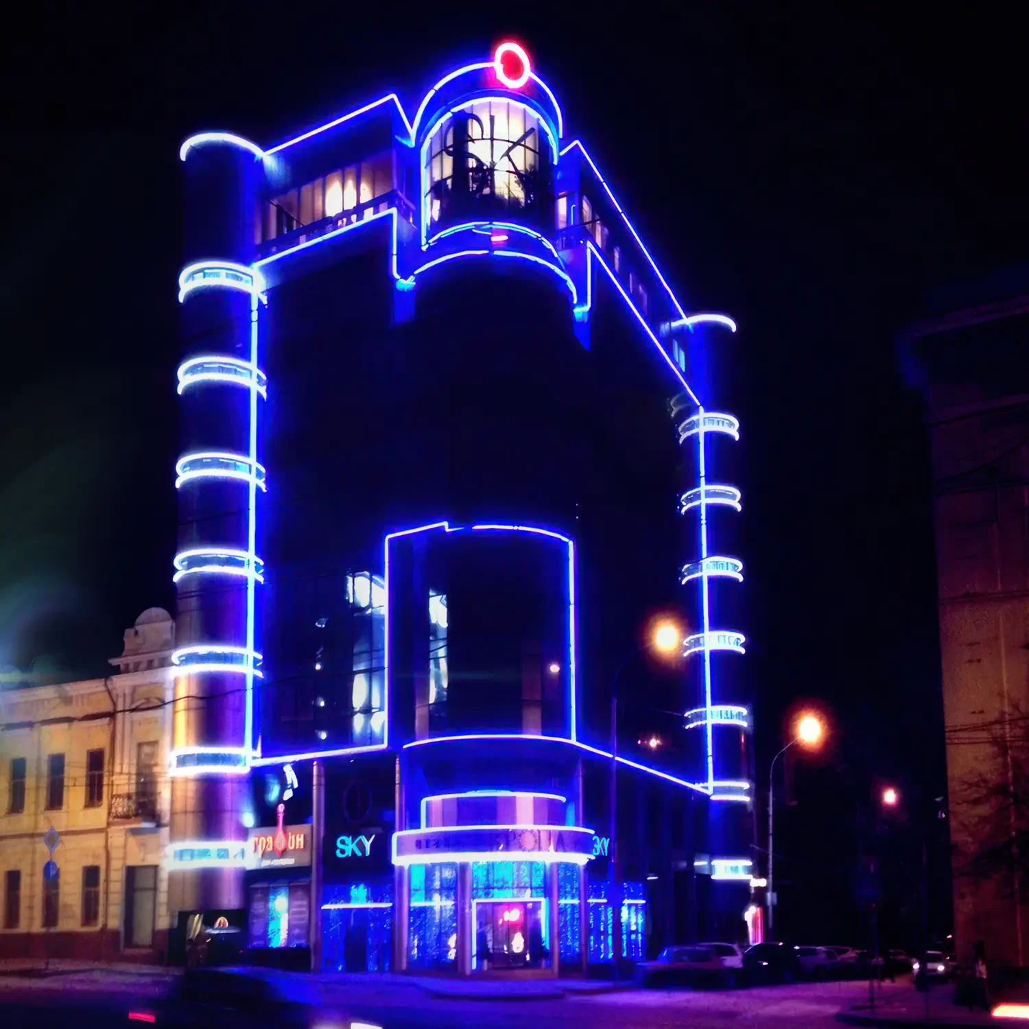 Контурная подсветка 2